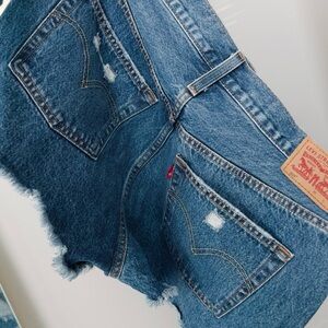 Levi 501 Denim Jean Shorts